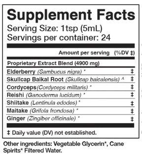 Black Elderberry Elixir | Organic Antivirals