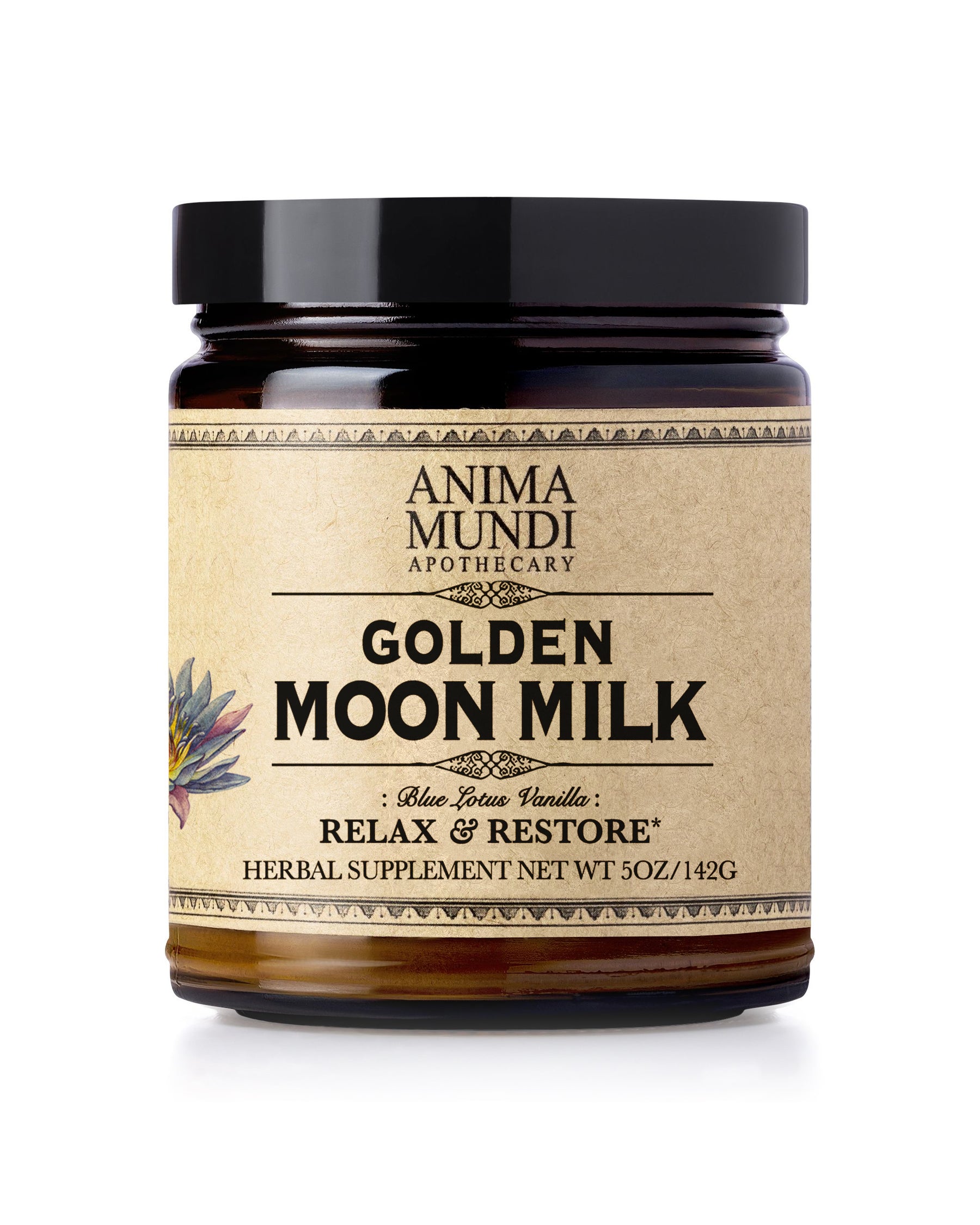 Golden Moon Milk | Blue Lotus Vanilla