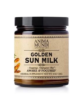 Golden Sun Milk | Energizing Adaptogenic Chai