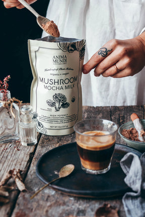 Mushroom Mocha Milk | Longevity Milk*